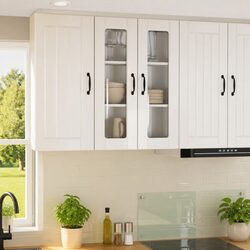 Practical Wall Cabinet for Kitchen Organization