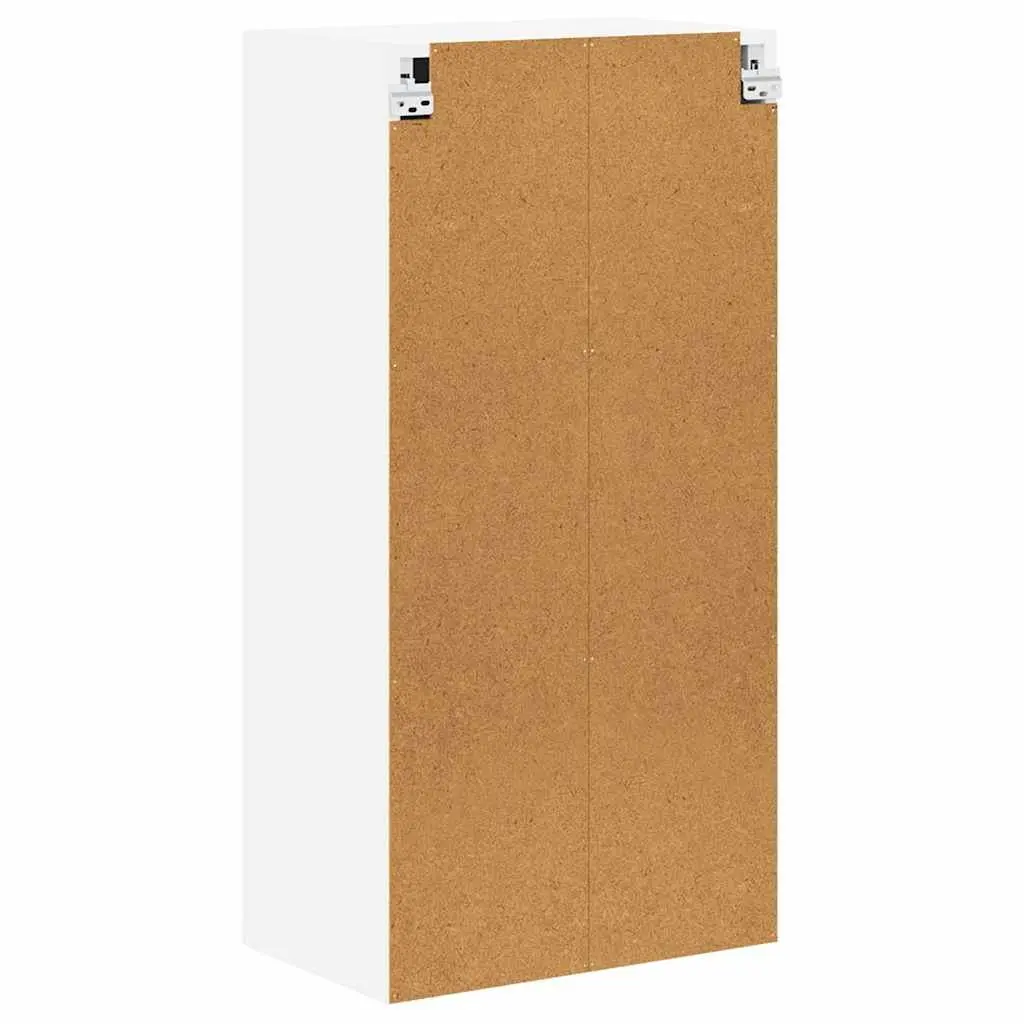 Wall Cabinet Dishwasher Panel Modern Kitchen Storage White 50x31x100cm