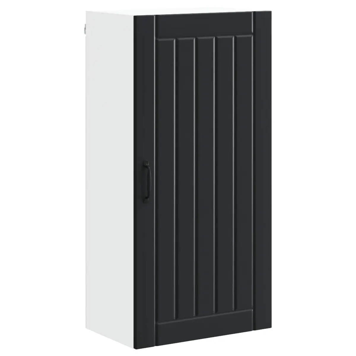 Wall Cabinet Engineered Wood Black 50x31x100cm