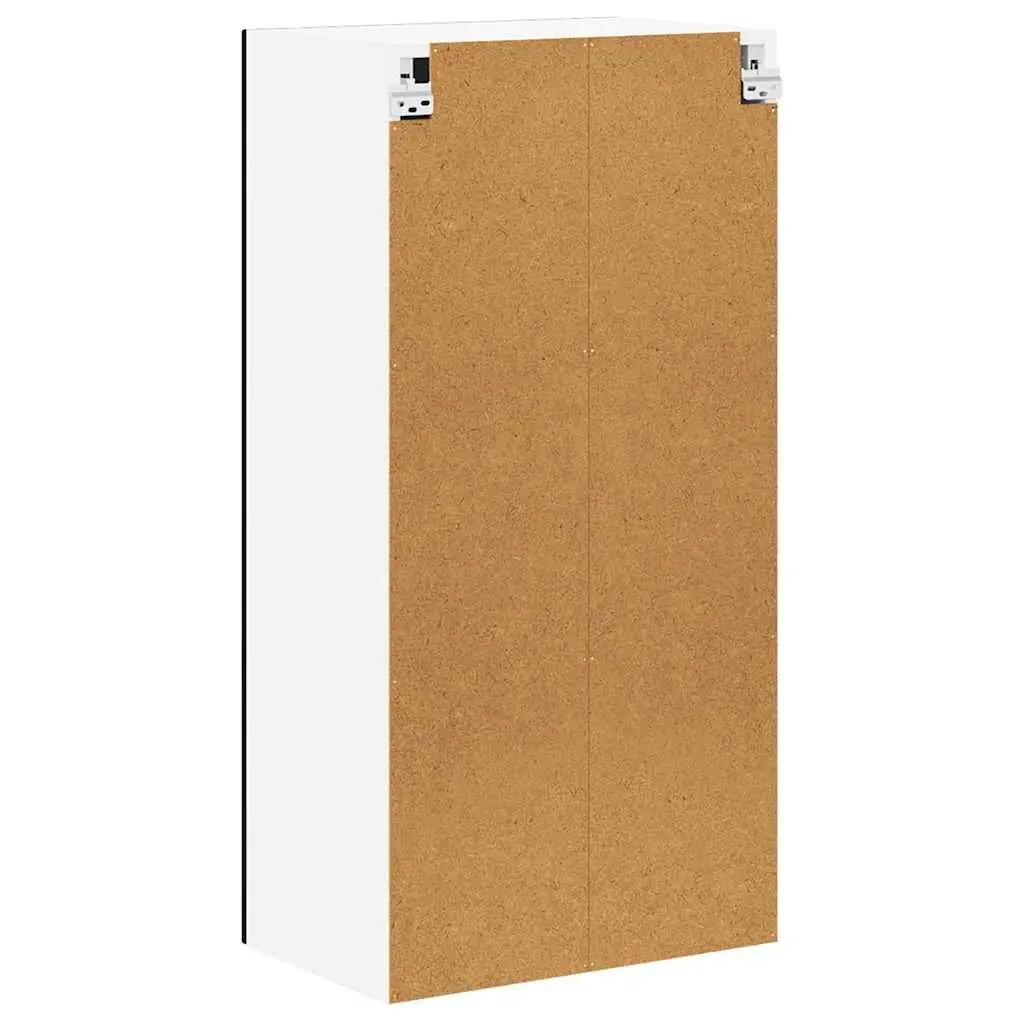 Wall Cabinet Engineered Wood Black 50x31x100cm