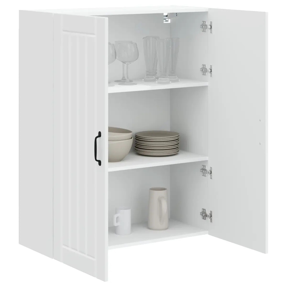 Dishwasher Panel Engineered Wood 80 x 31 x 100 cm White Modern