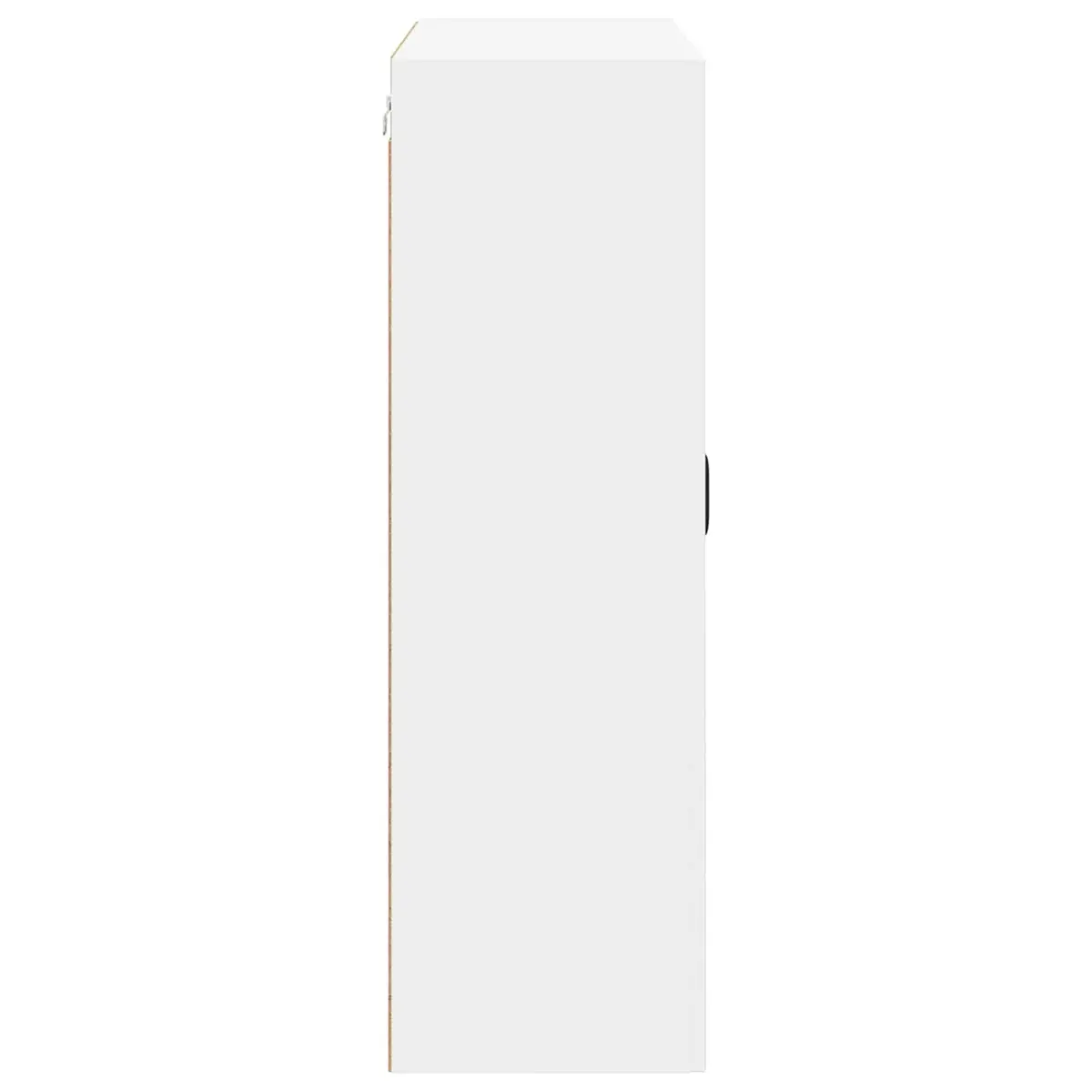 Wall Glass Cabinet Engineered Wood 80 x 31 x 100 cm White
