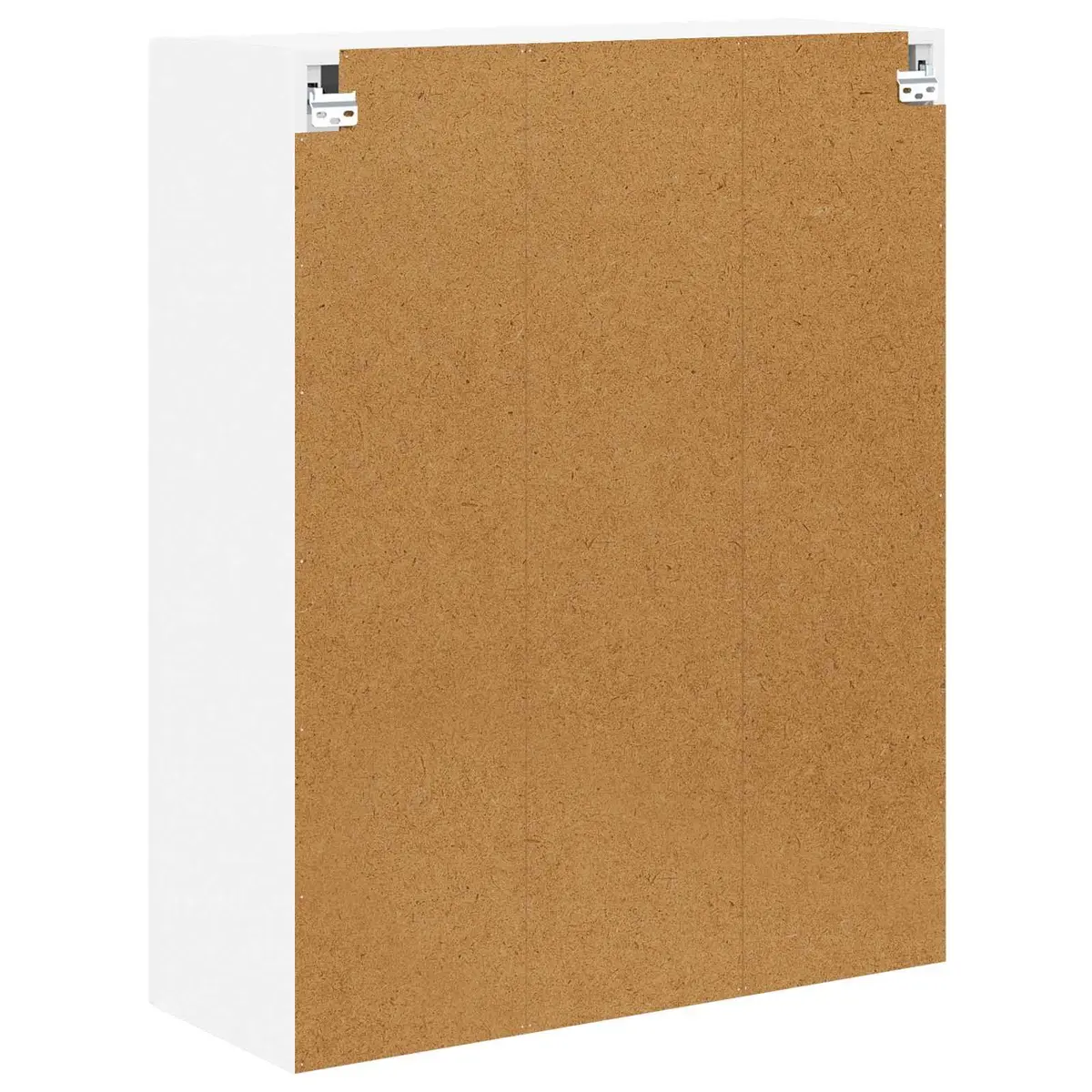 Wall Glass Cabinet Engineered Wood 80 x 31 x 100 cm White