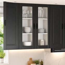The Perfect Storage Solution - LUCCA Glass Cabinet
