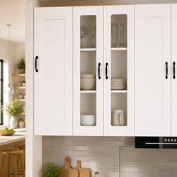 Versatile Wall Glass Cabinet for Your Home