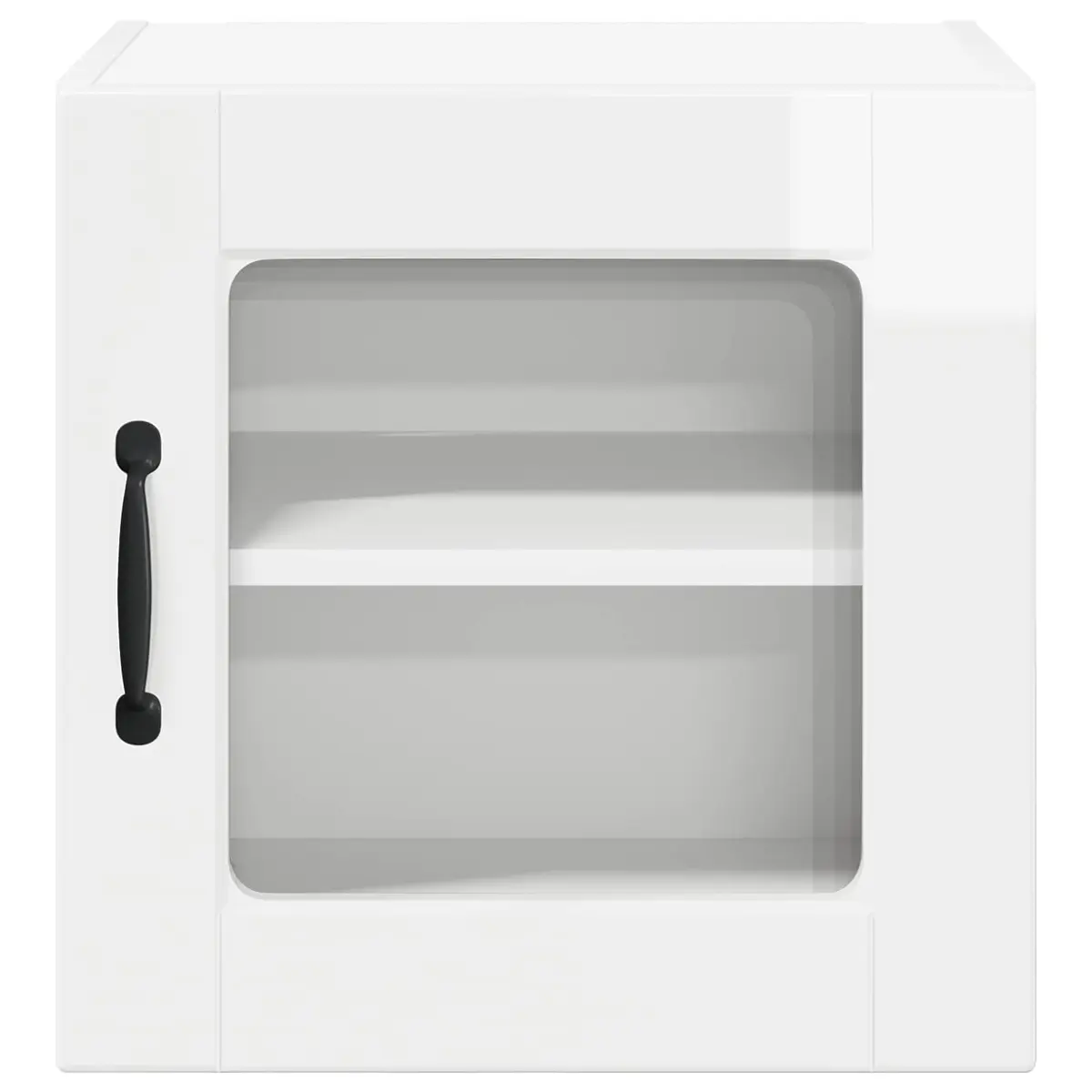 Wall-mounted Kitchen Storage Cabinet Engineered Wood 40x31x40cm High Gloss White 2 Pieces