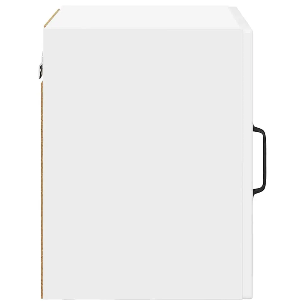 Wall-mounted Kitchen Storage Cabinet Engineered Wood 40x31x40cm High Gloss White 2 Pieces