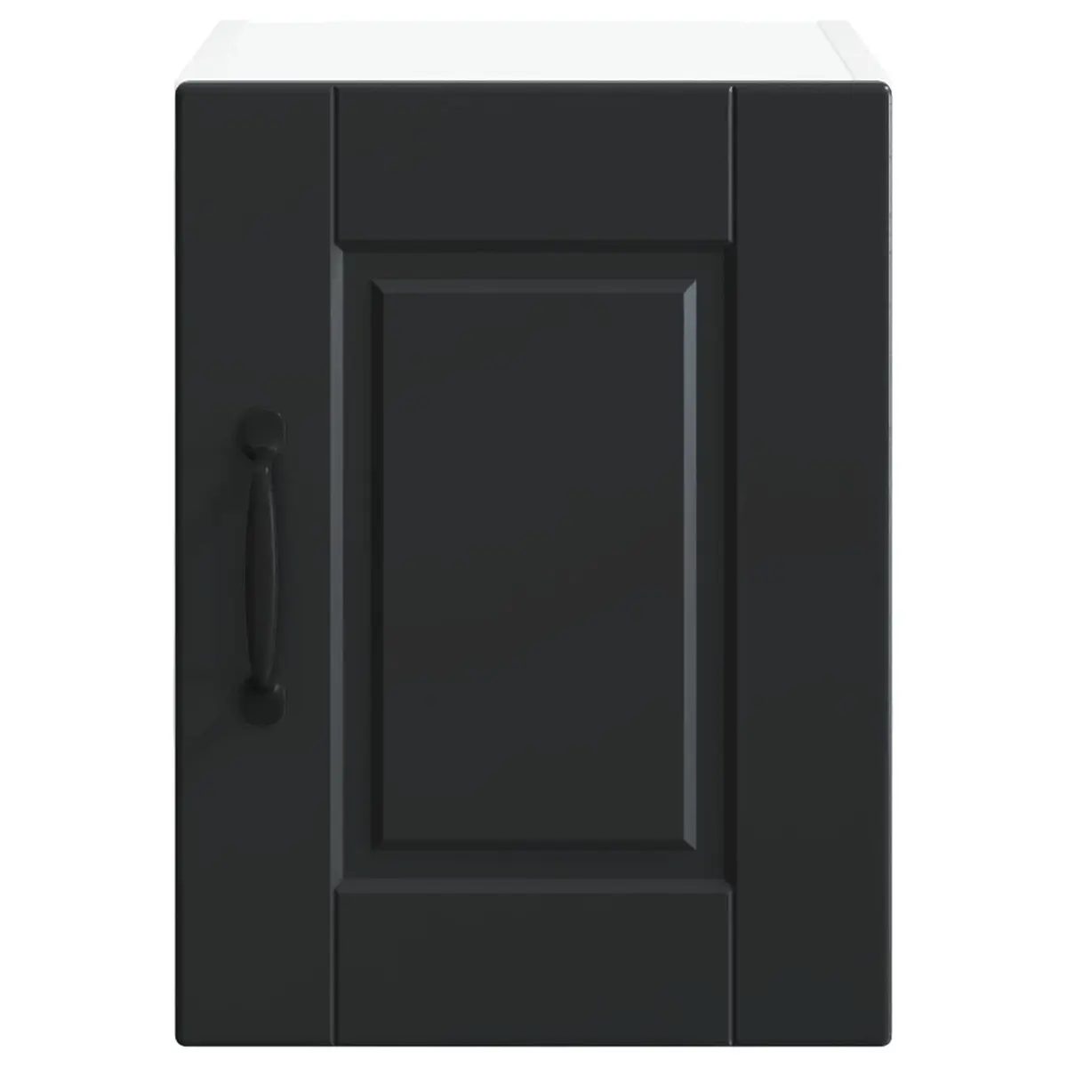 Wall Cabinet PORTO Black Kitchen Storage 30 x 31 x 40 cm Engineered Wood