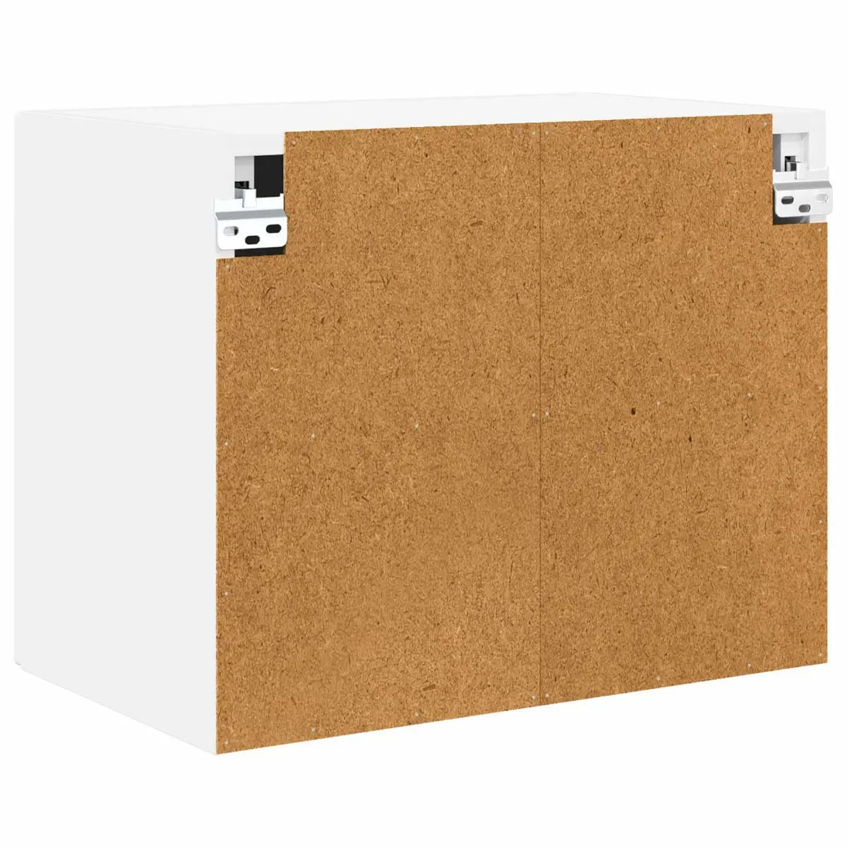 Wall Mounted Cabinet Engineered Wood White 50x31x40cm Kitchen Storage