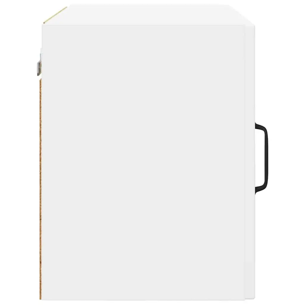 Wall-mounted Cabinet Set of 2 Engineered Wood White 50 x 31 x 40 cm Kitchen Storage