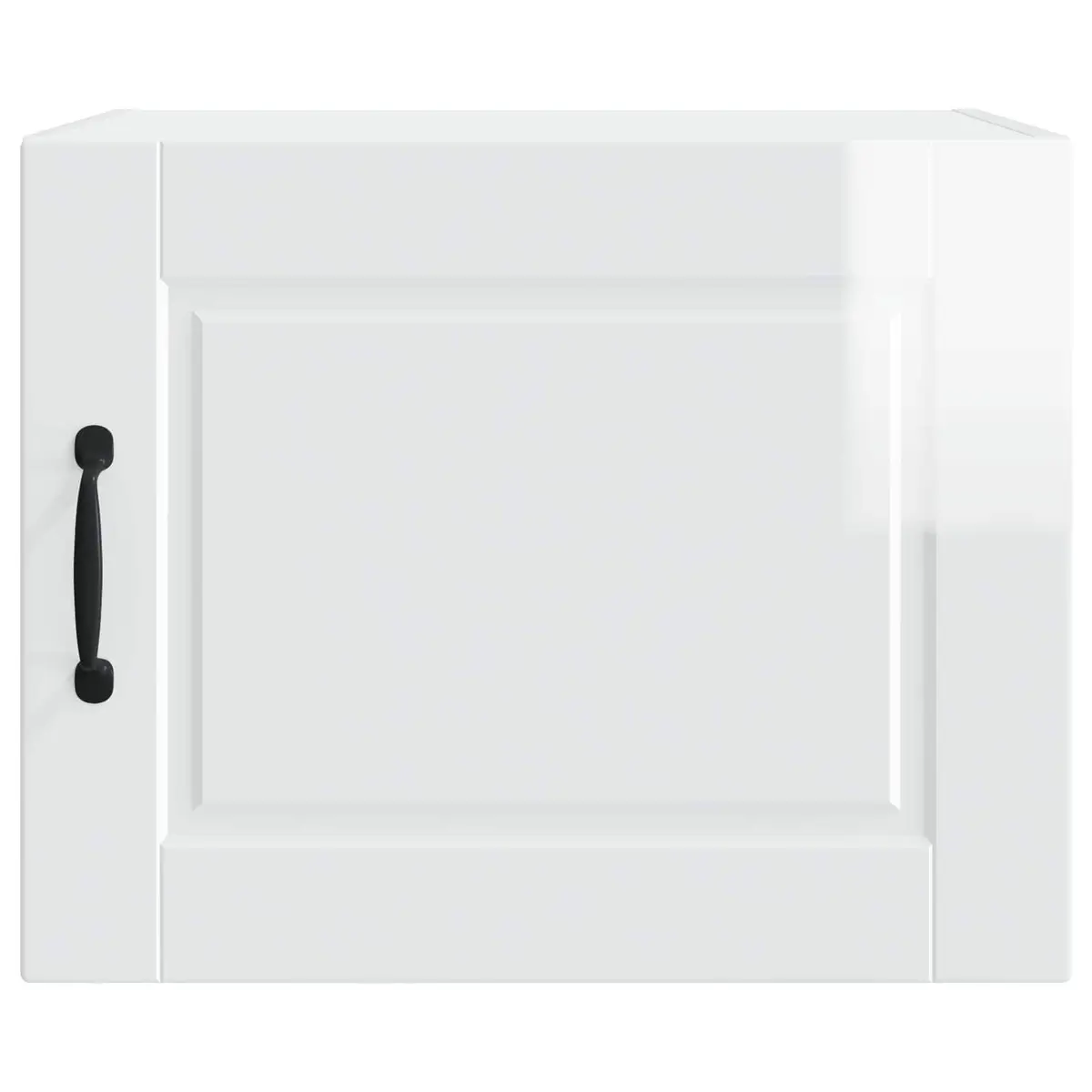 Wall Cabinet Engineered Wood High Gloss White 50 x 31 x 40 cm