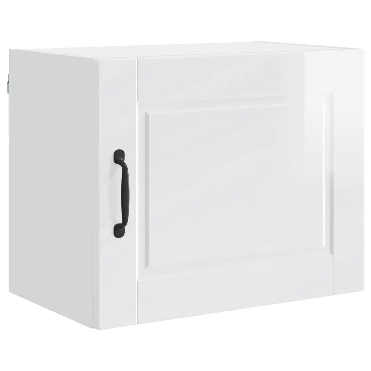 Kitchen Cabinets Engineered Wood High Gloss White 50x31x40cm 2 Pieces Modern Wall Mounted Storage Shelves
