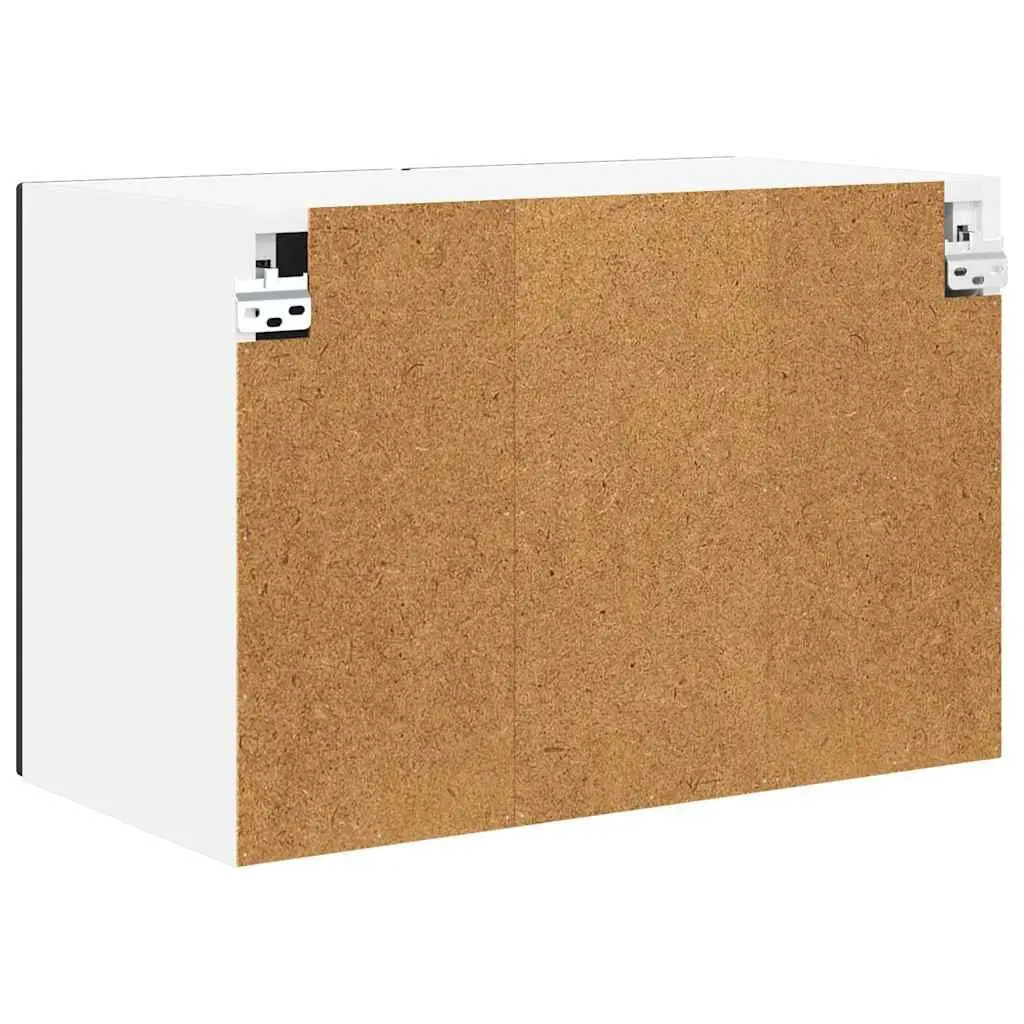 Wall Cabinet PORTO 2pcs Black Kitchen Storage 60x31x40cm Engineered Wood