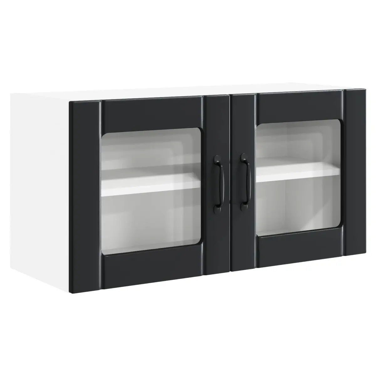 Wall Glass Cabinet 80x31x40cm for Indoor Use