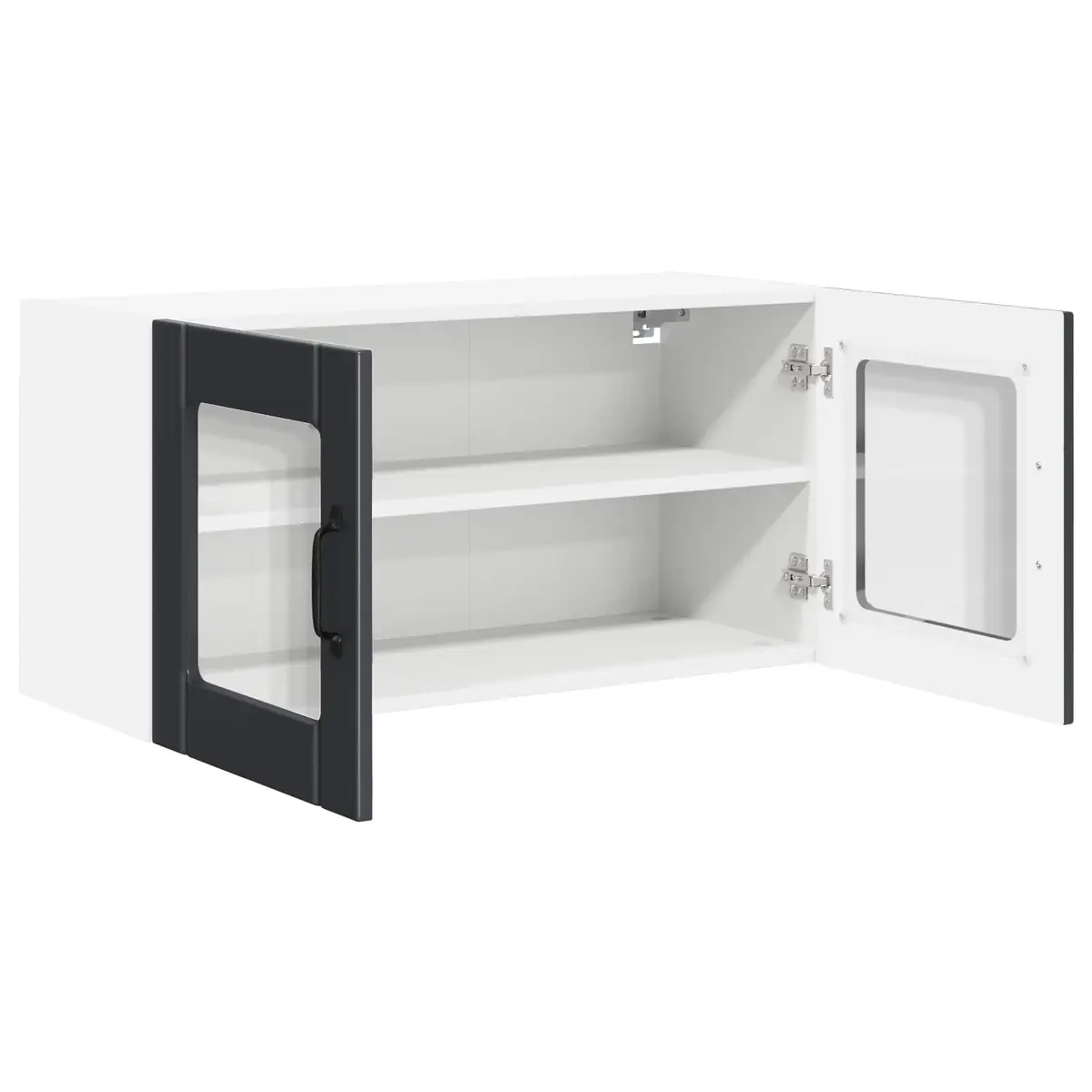 Wall Glass Cabinet 80x31x40cm for Indoor Use