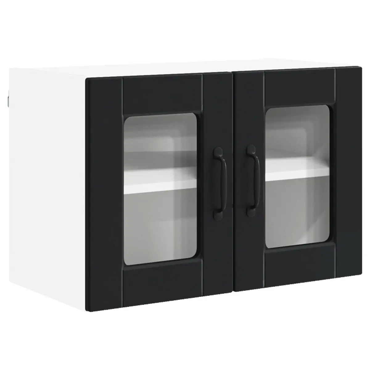 Wall Cabinet Engineered Wood 60x31x40cm Black