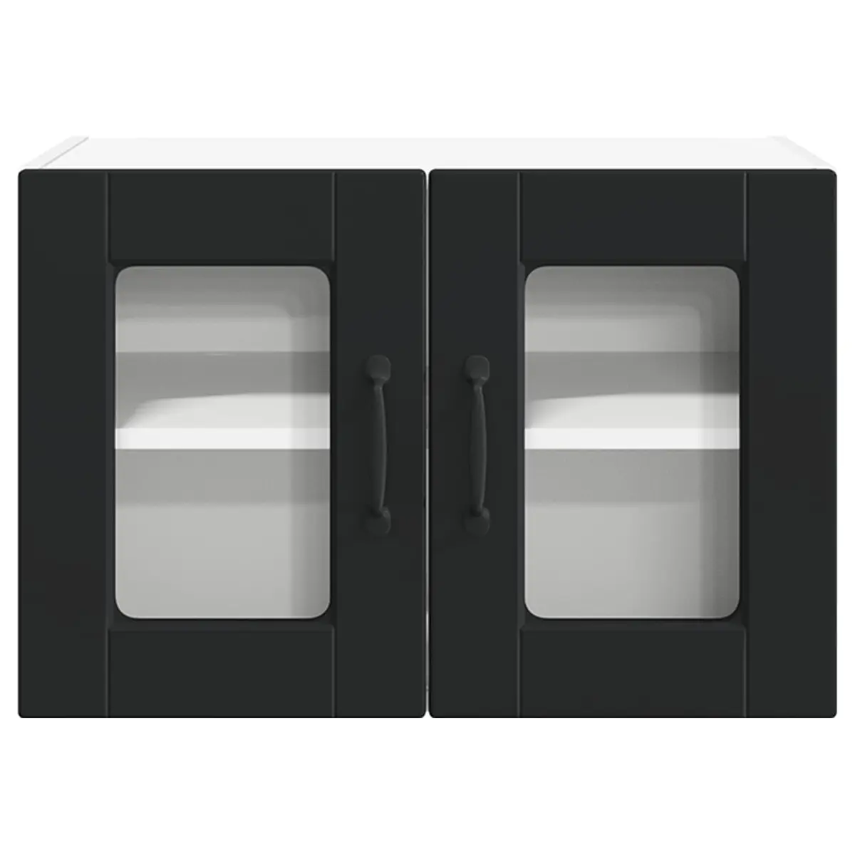 Wall Cabinet Engineered Wood 60x31x40cm Black