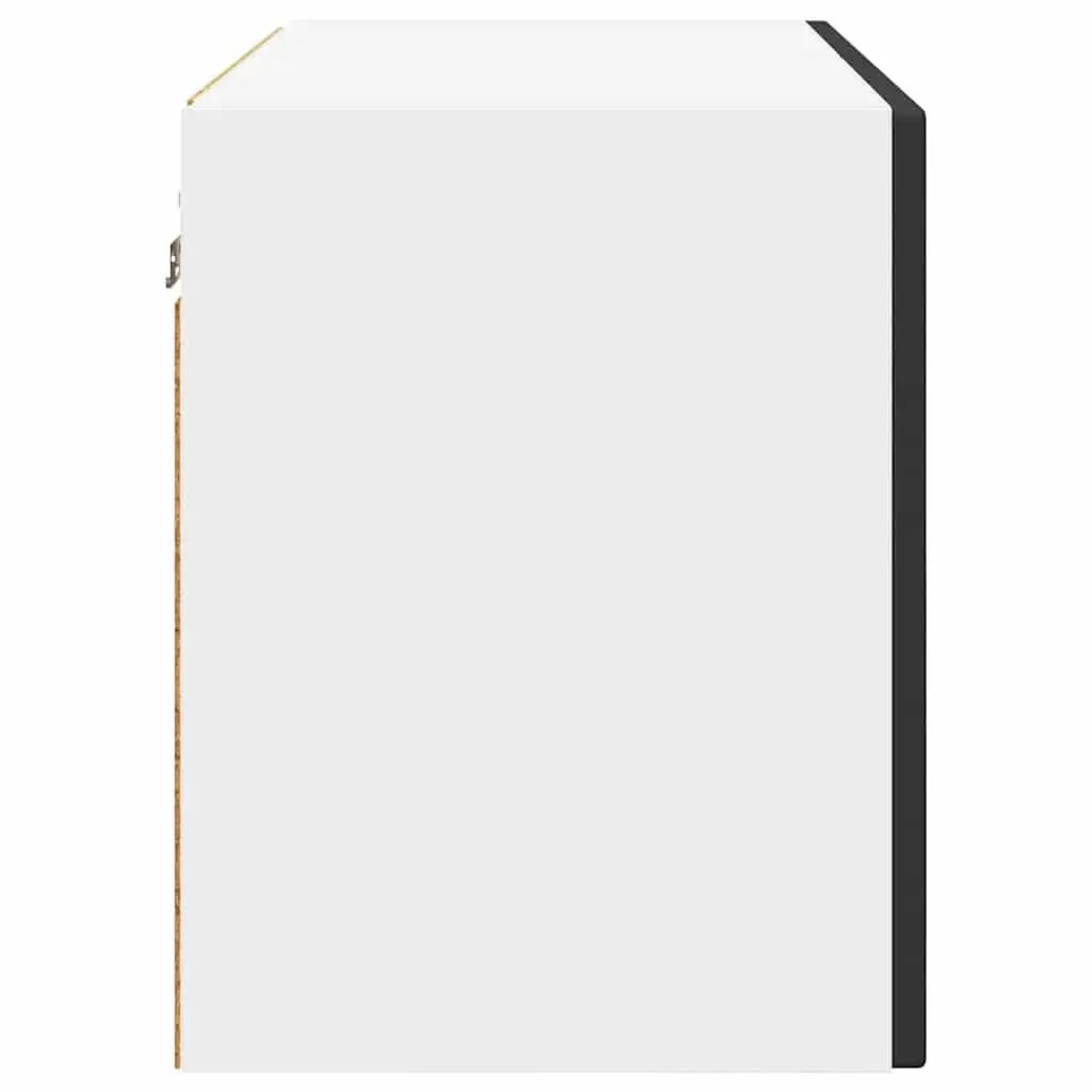 Wall Cabinet Engineered Wood 60x31x40cm Black