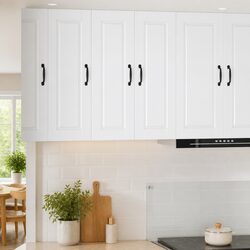 Practical Wall Cabinets for Kitchen Storage, 2 Pcs Set