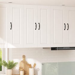Practical Wall Cabinet PORTO White Kitchen Storage Solution 60 x 31 x 80 cm