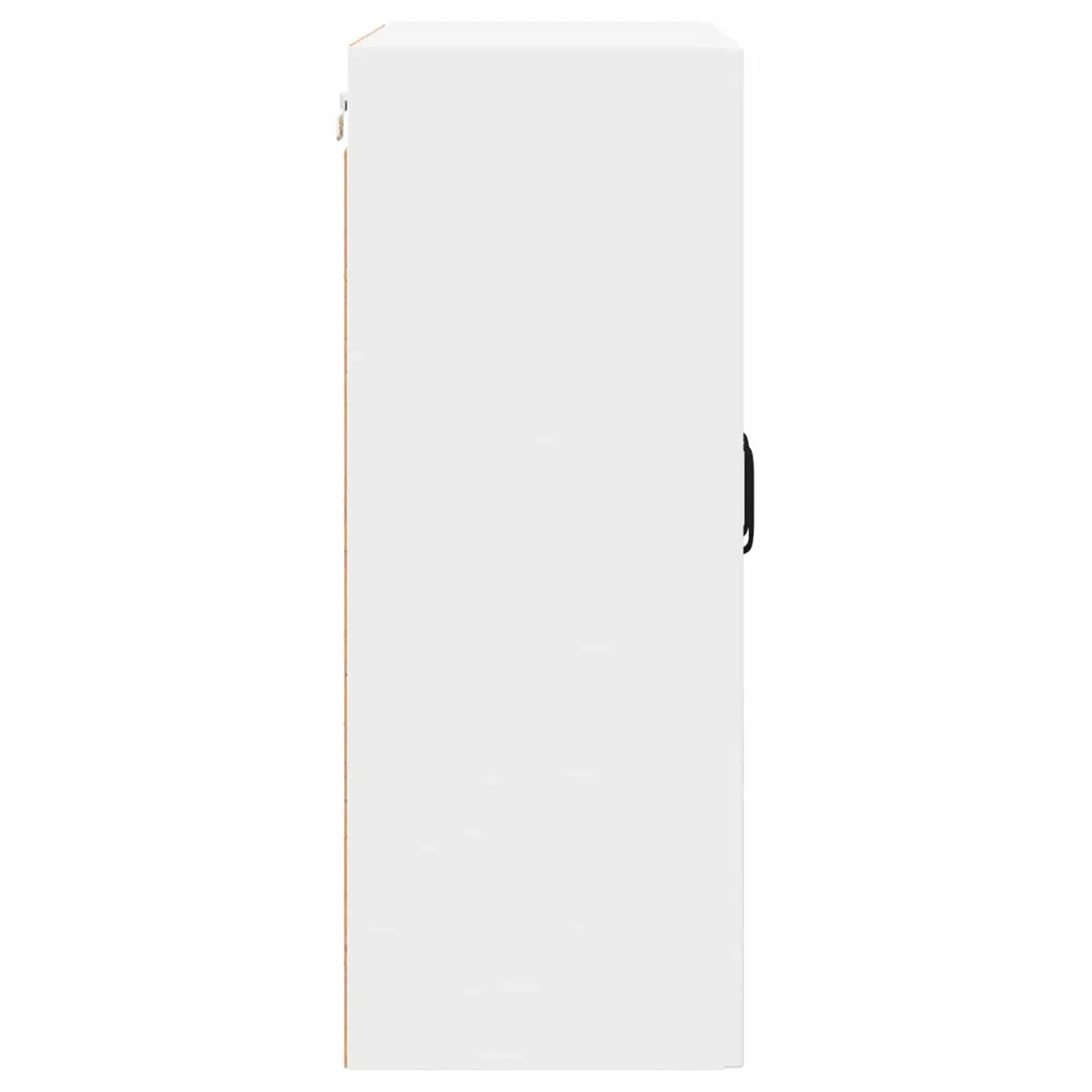 Wall Cabinet PORTO White Kitchen Storage 60 x 31 x 80 cm Engineered Wood Shelves