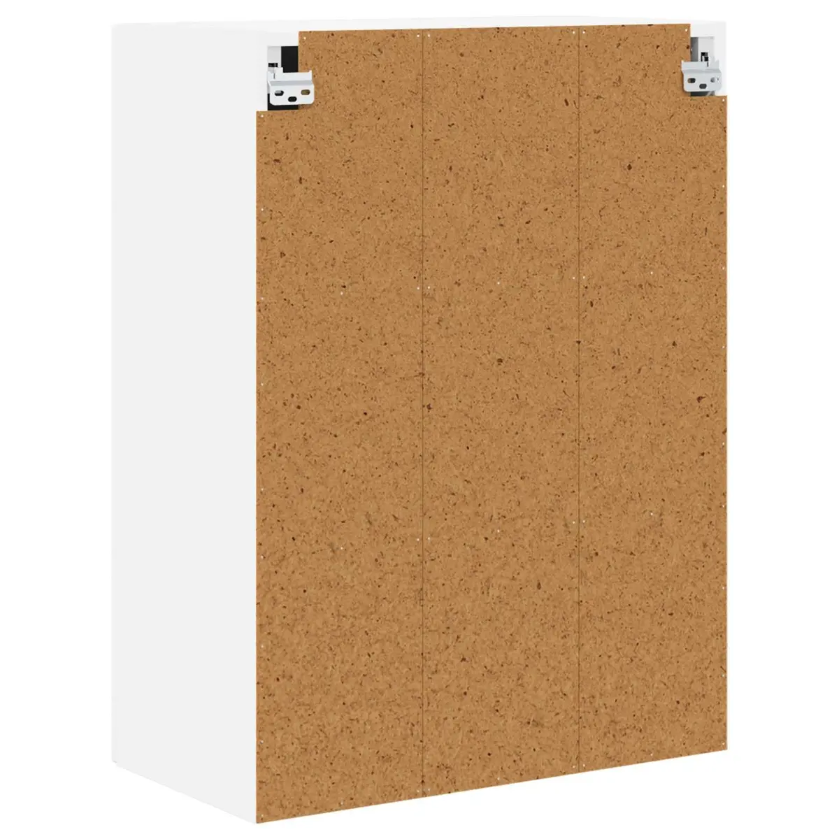 Wall Cabinet PORTO White Kitchen Storage 60 x 31 x 80 cm Engineered Wood Shelves