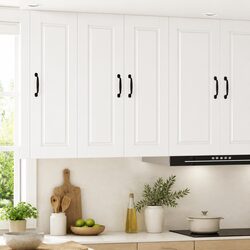 Functional Wall-Mounted Kitchen Cabinet with Shelves 60 x 31 x 80 cm