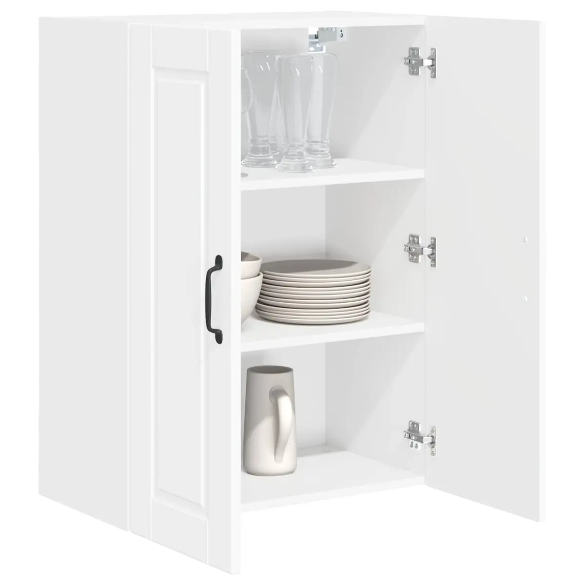 Wall-Mounted Kitchen Cabinet with Shelves 60 x 31 x 80 cm