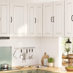 Practical Wall-Mounted Corner Cabinet for Your Kitchen