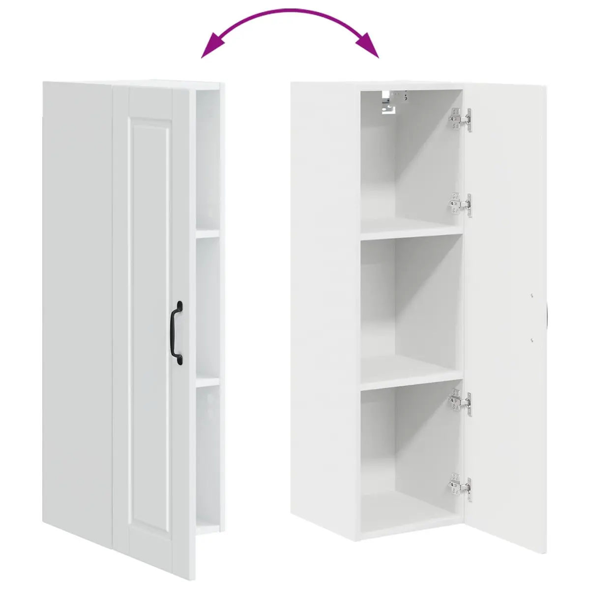Wall-Mounted Kitchen Cabinet for Organized Storage