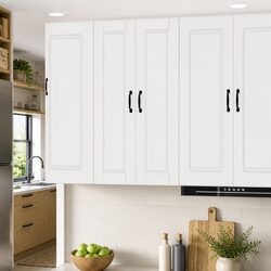 Practical Wall-Mounted Cabinet for Kitchen Organization