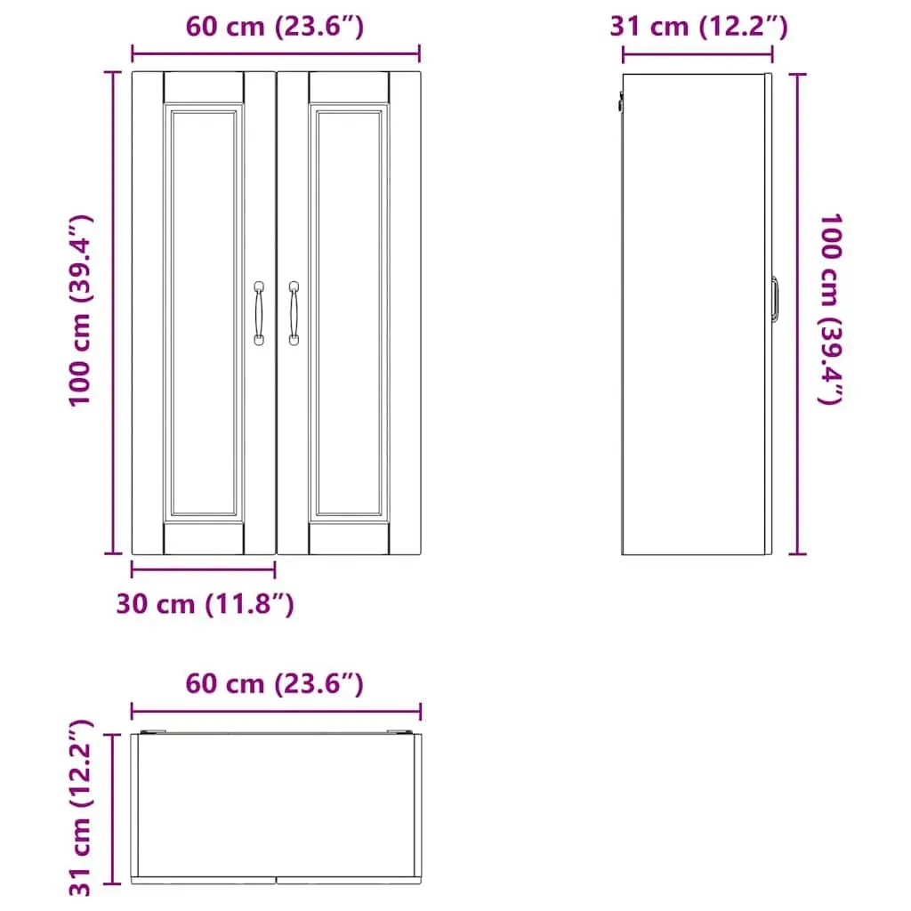 Wall Cabinet for Kitchen Storage Solutions