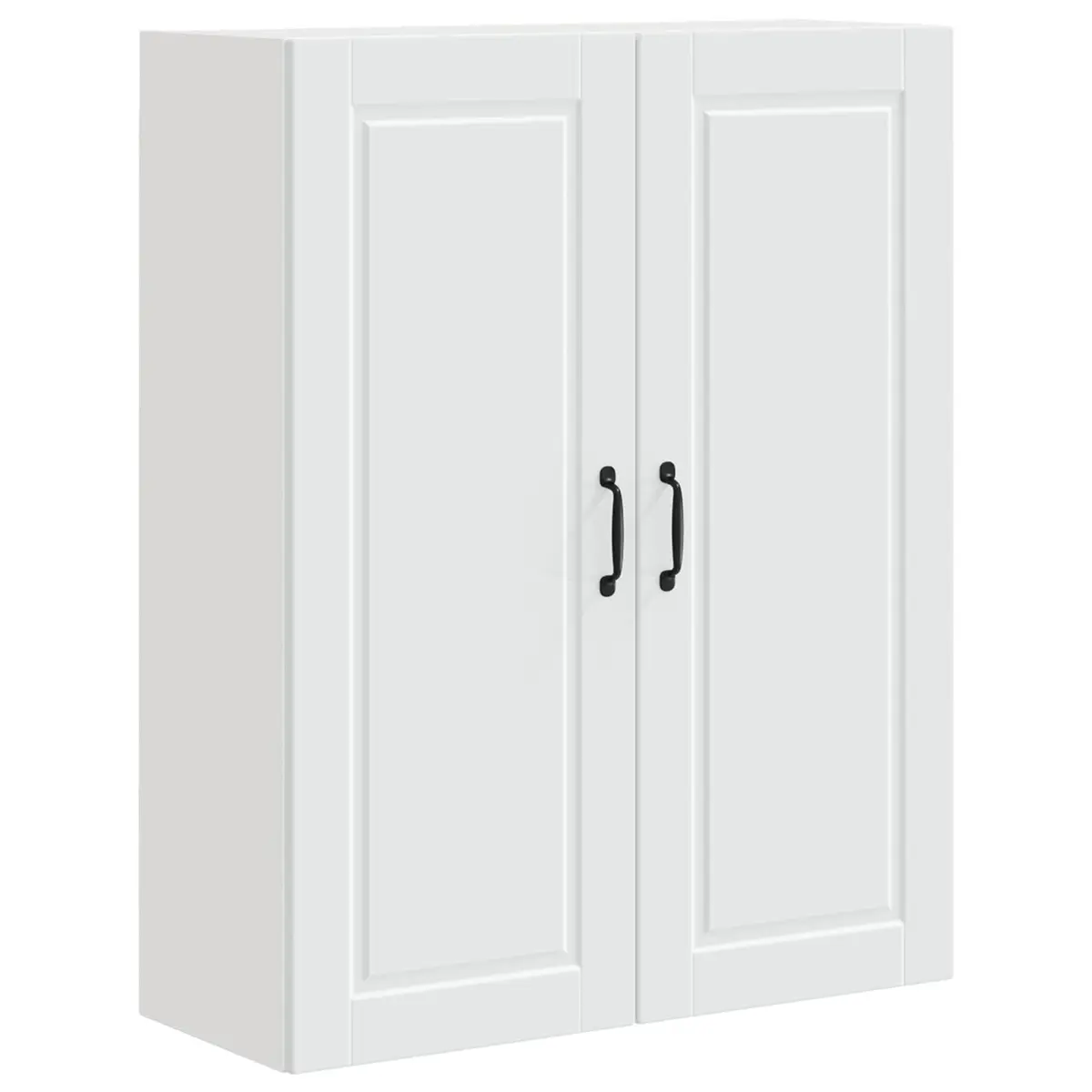 Wall Cabinet Engineered Wood 80x31x100cm White Kitchen Storage