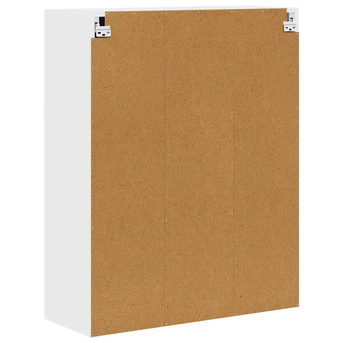 Wall Mounted Kitchen Cabinet Engineered Wood White Storage Shelves 80x31x100cm
