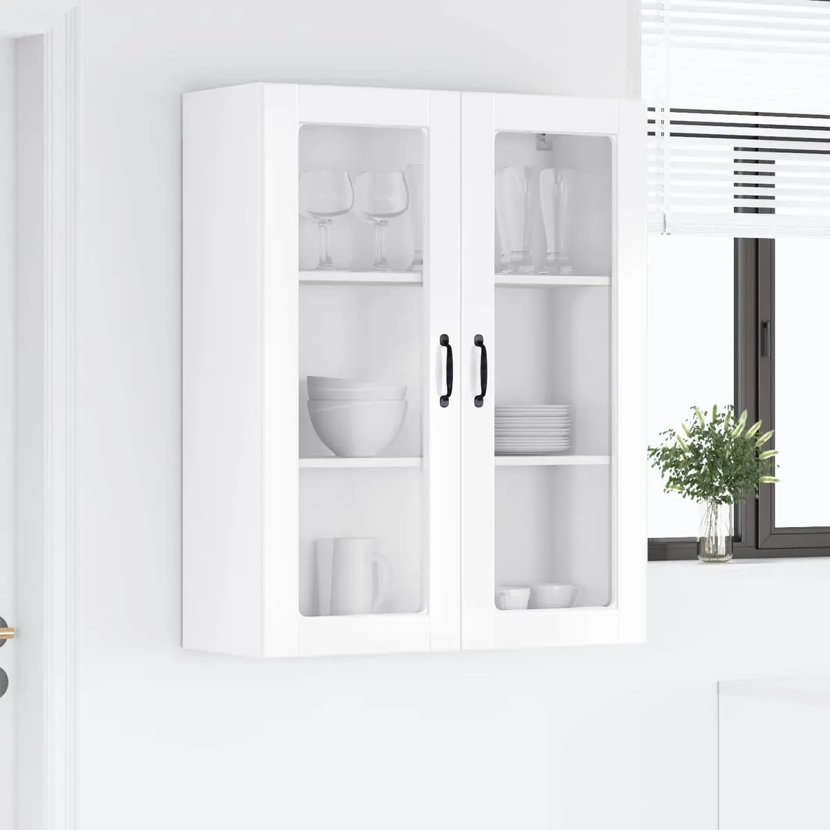 Wall-Mounted Cabinet for Kitchen Use