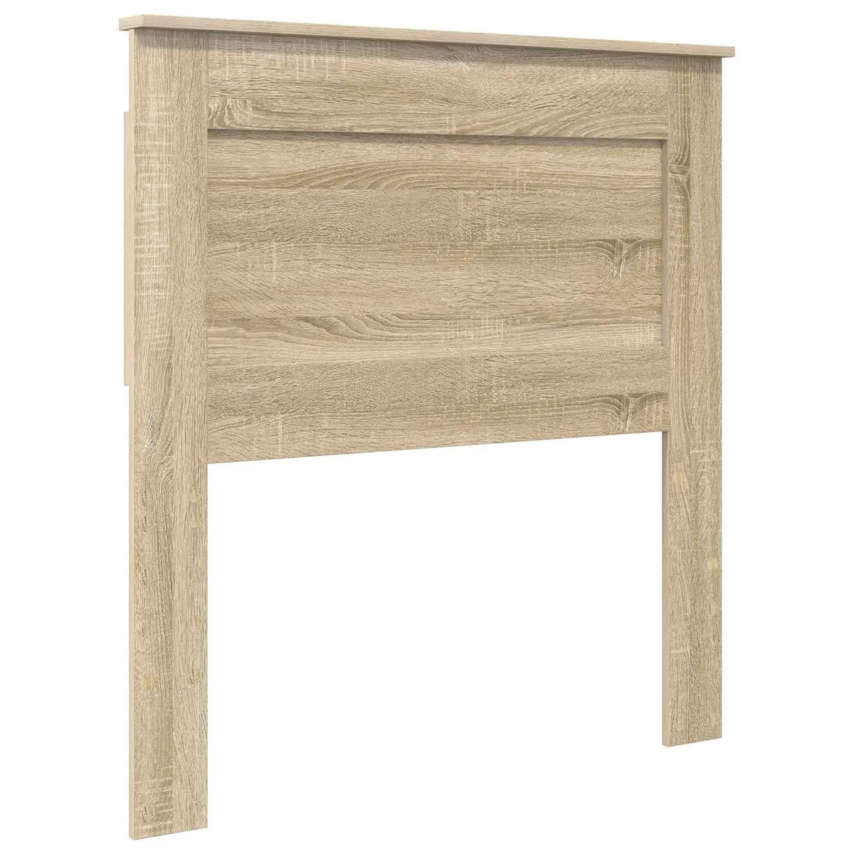 Headboard Modern Engineered Wood Brown 90cm Sonoma Oak Minimalist Furniture