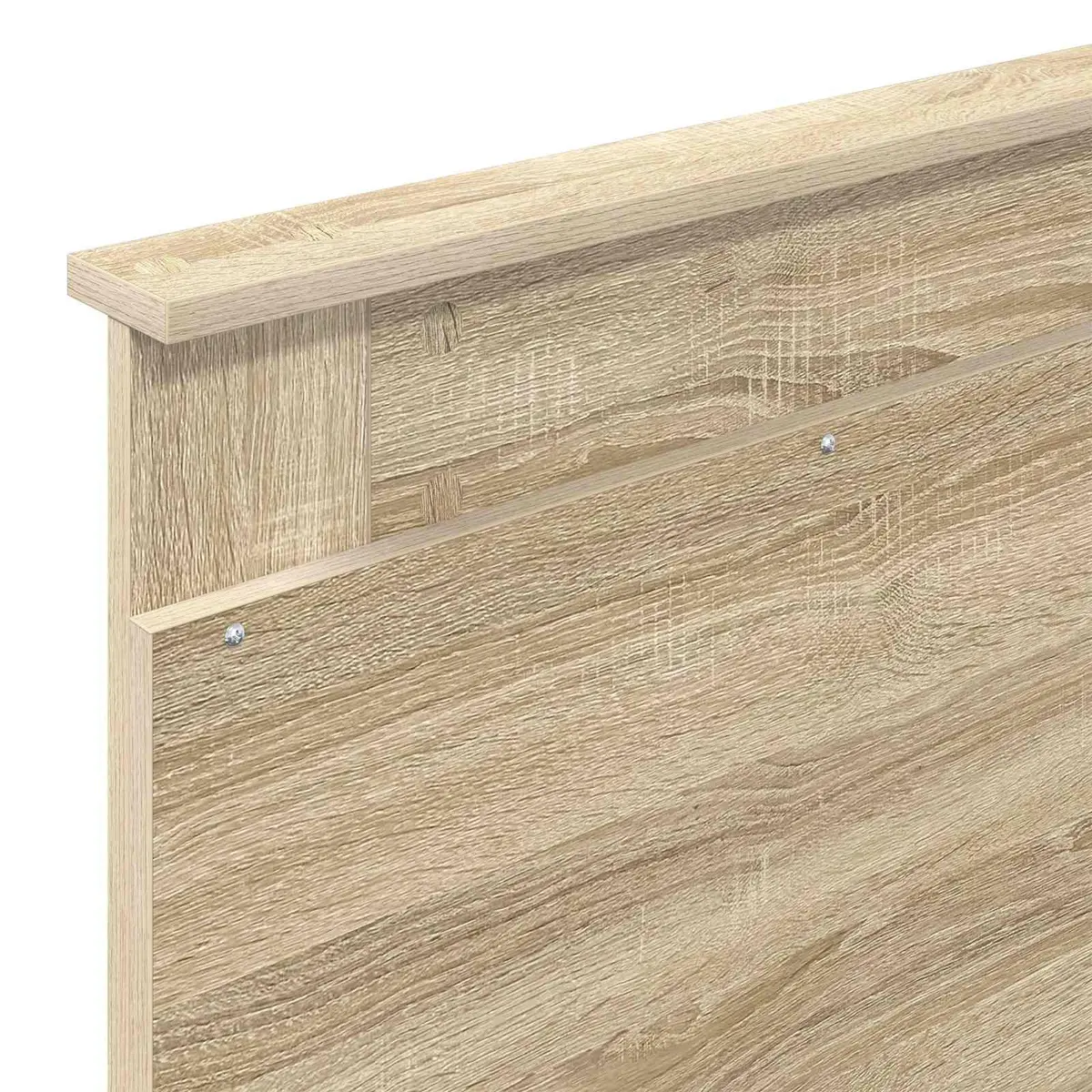 Headboard Modern Engineered Wood Brown 90cm Sonoma Oak Minimalist Furniture