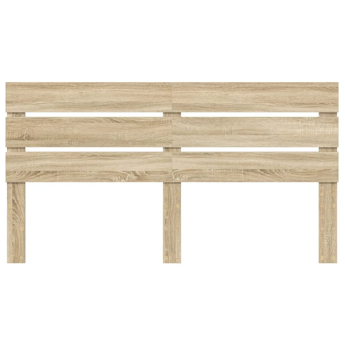 Headboard Engineered Wood 100 cm Brown Rectangular Minimalist