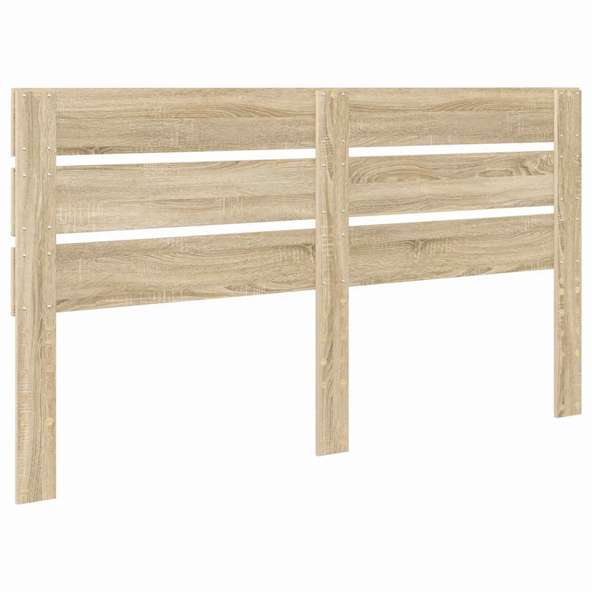 Headboard Engineered Wood 100 cm Brown Rectangular Minimalist