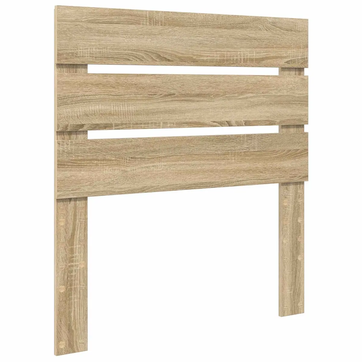 Headboard Rectangular Modern Bedroom Furniture Engineered Wood Brown Sonoma Oak