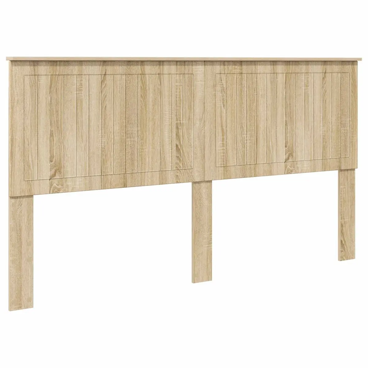 Headboard Modern Bedroom Furniture Brown Engineered Wood Minimalist 180cm