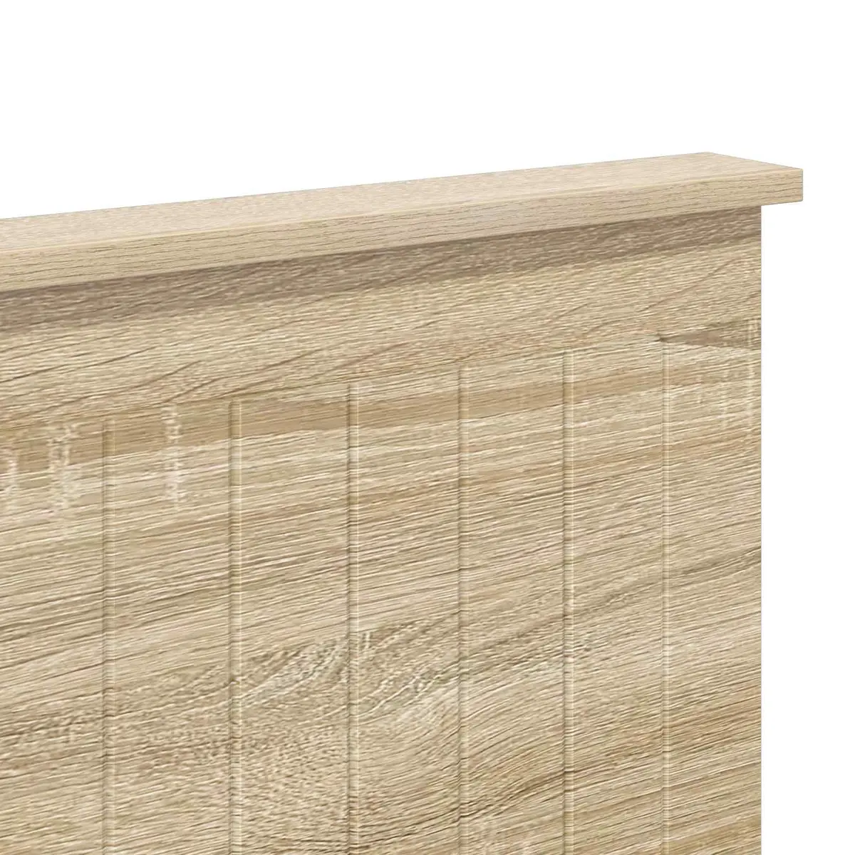 Headboard Modern Bedroom Furniture Brown Engineered Wood Minimalist 180cm