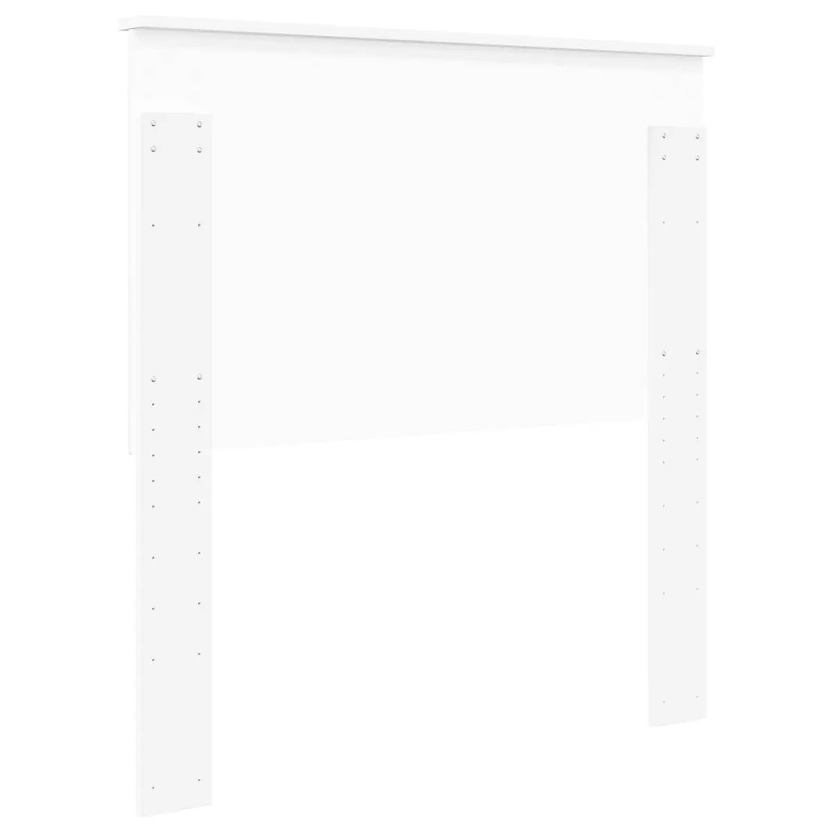 Headboard Engineered Wood 90cm White Modern Contemporary Minimalist