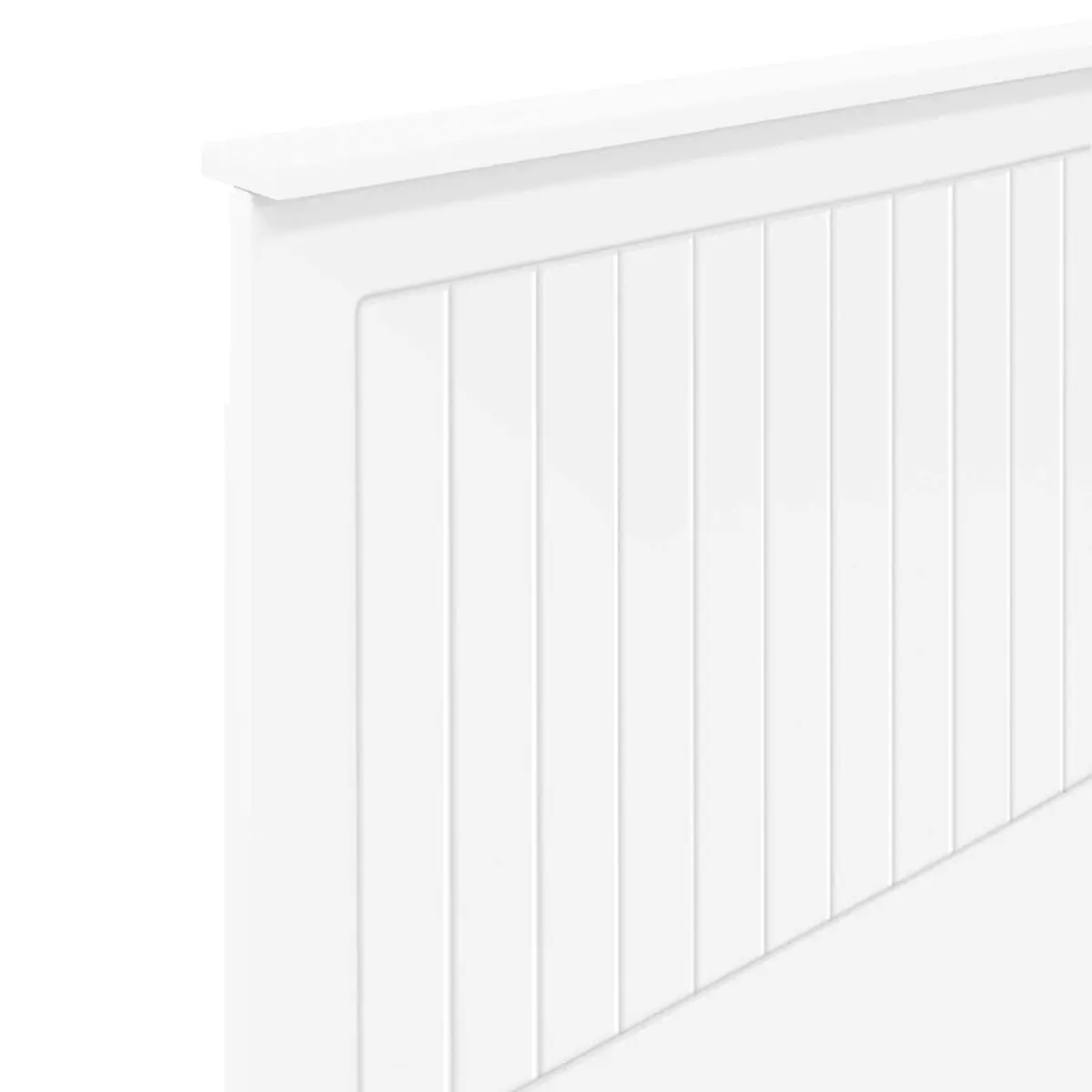 Headboard Engineered Wood 90cm White Modern Contemporary Minimalist