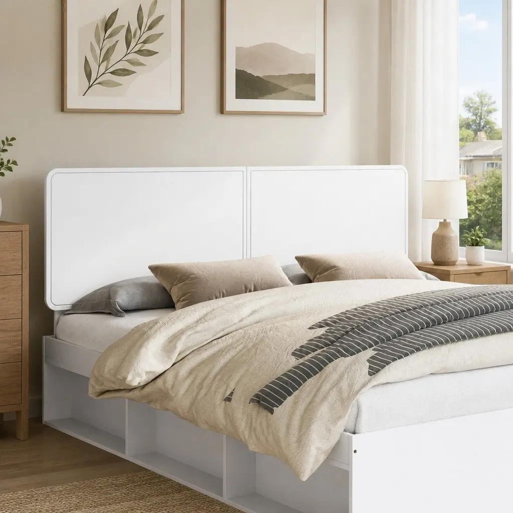 White Headboard for Any Bedroom Style