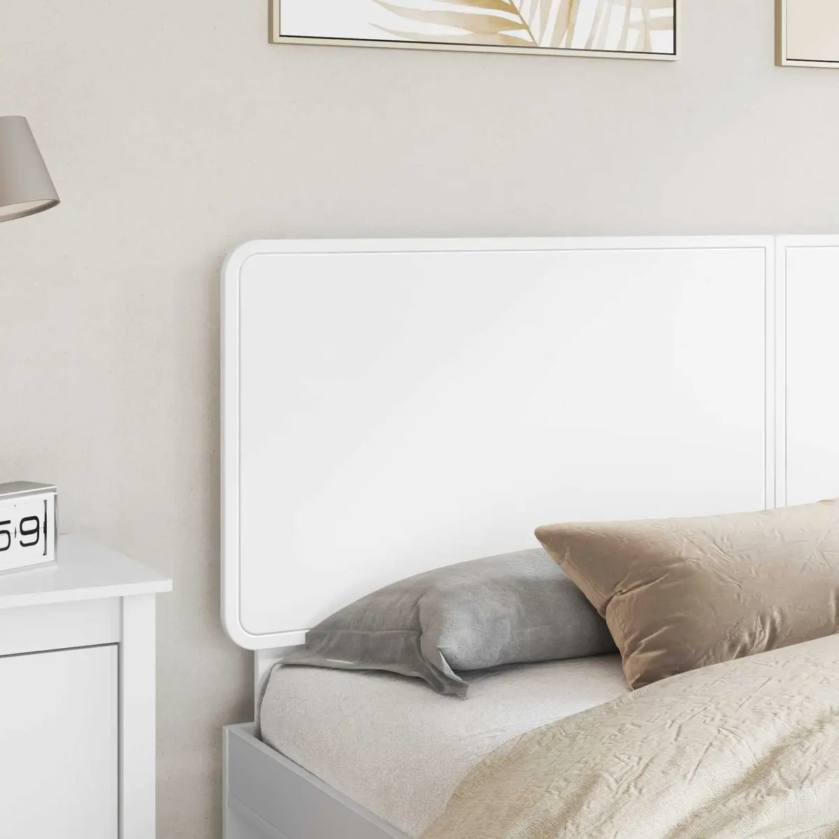 White Headboard for Any Bedroom Style