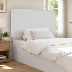 Versatile White Headboard for Different Bedroom Styles