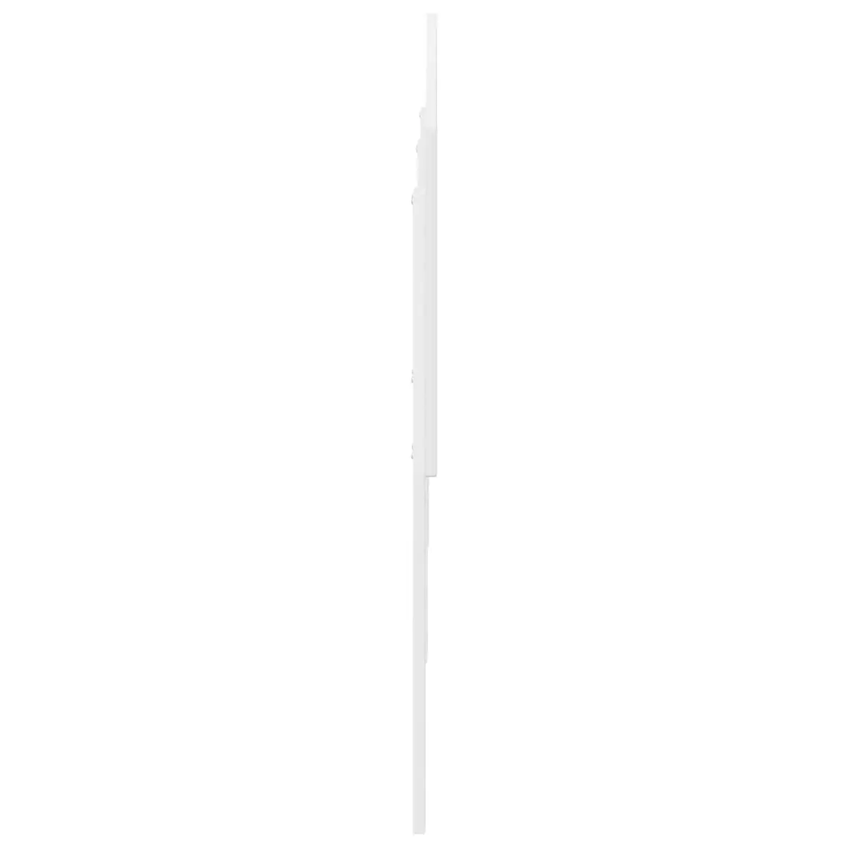 Headboard Engineered Wood Wall Mounted Minimalist White