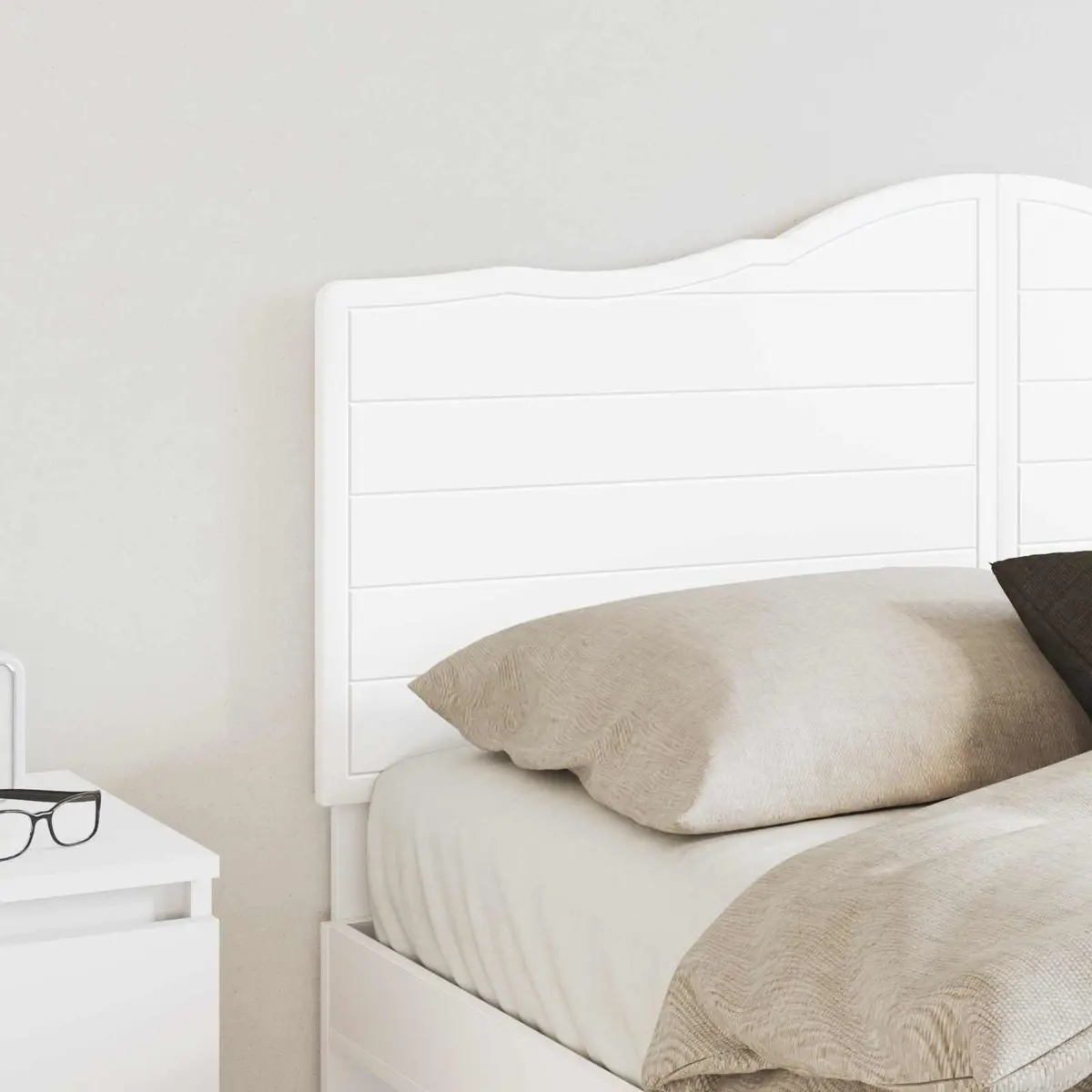 White Headboard for Different Bedroom Styles