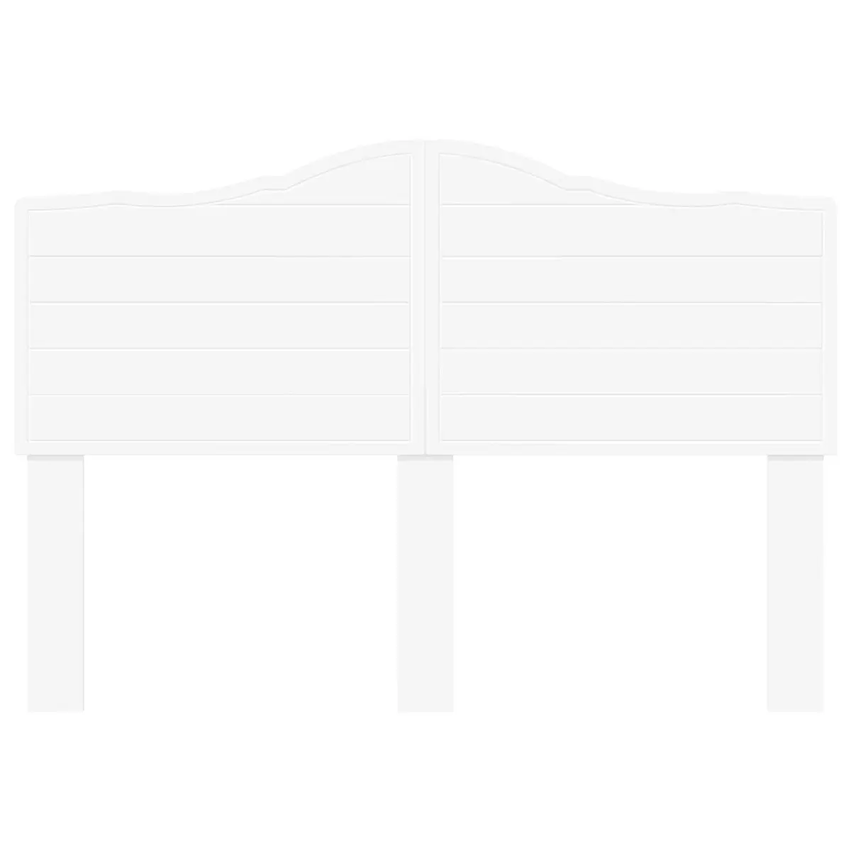 White Headboard for Different Bedroom Styles